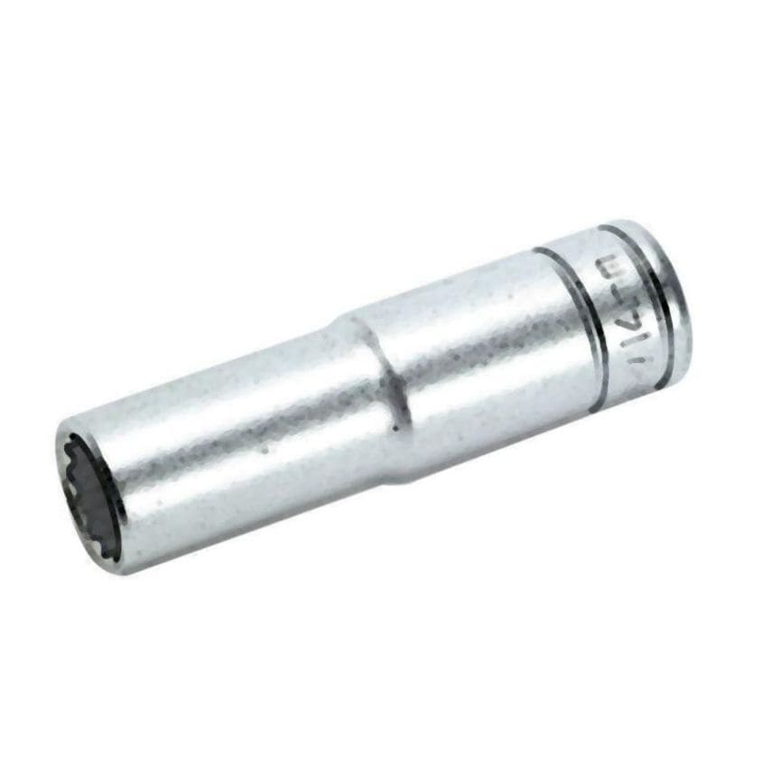 Bi-Hexagon Socket Deep 12-Point 1/2in Drive 21mm TENM120621
