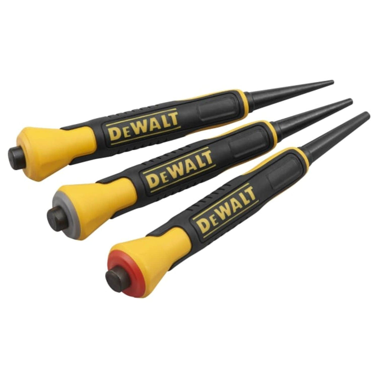 Bi-Material Nail Punch Set 3 Piece