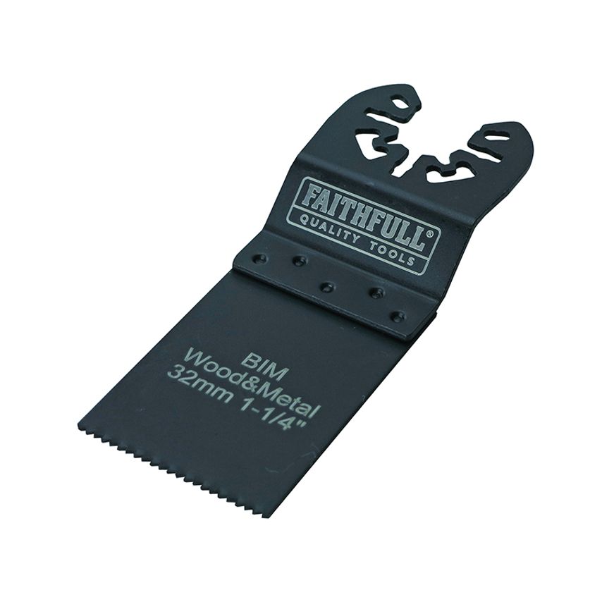 Bi-Metal Flush Cut Wood/Metal Blade 32mm FAIMFWM32