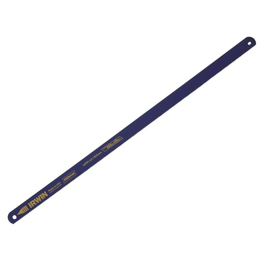 Bi-Metal Hacksaw Blades 300mm (12in) 18 TPI (Pack 2) IRW10504523