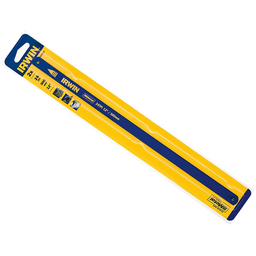 Bi-Metal Hacksaw Blades 300mm (12in) 24 TPI (Pack 2) IRW10504524