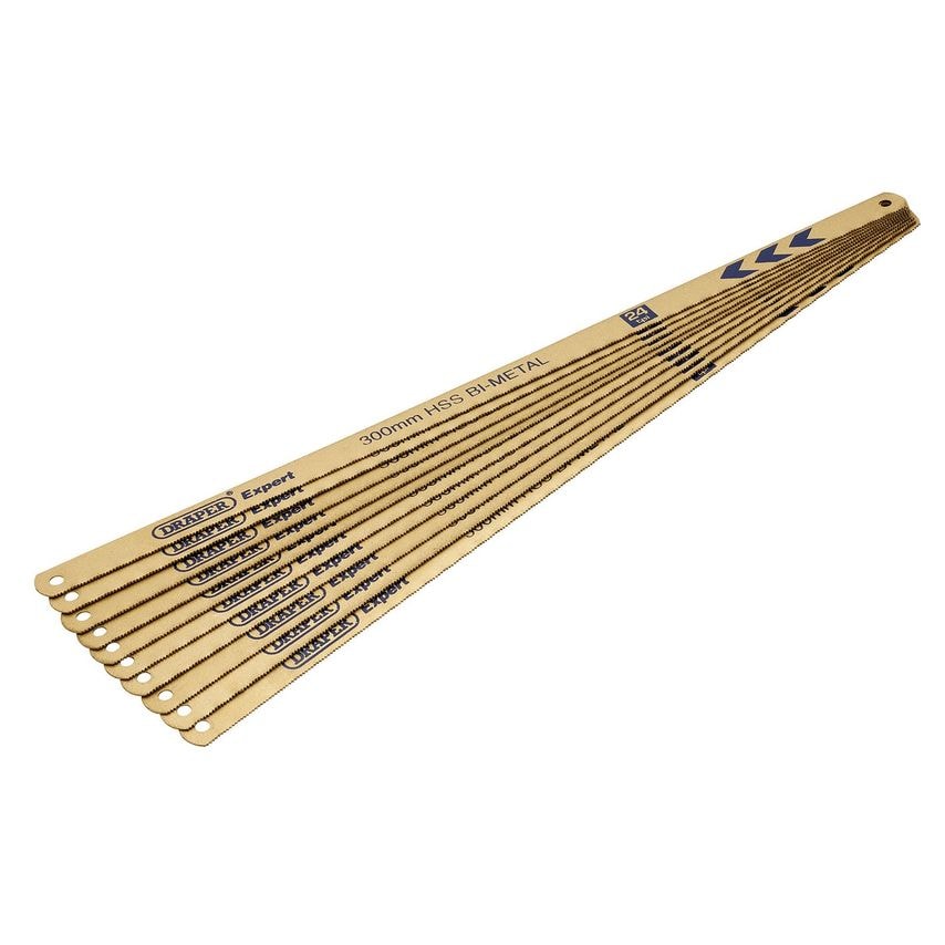 Bi-Metal Hacksaw Blades 300mm 24TPI (Pack of 10)