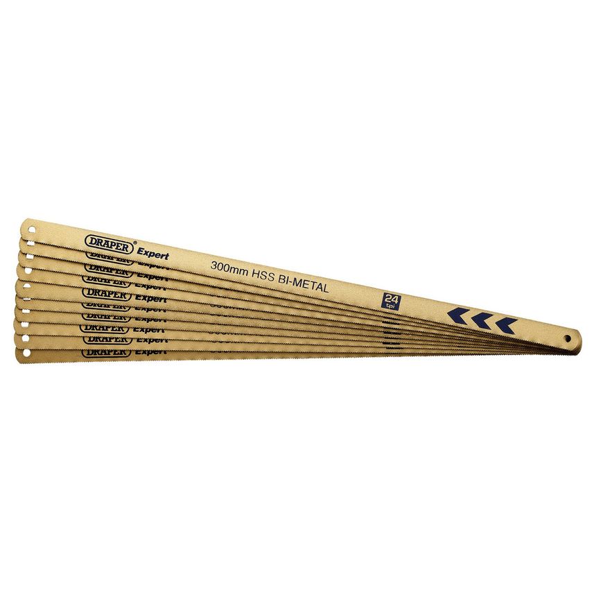Bi-Metal Hacksaw Blades 300mm 24TPI (Pack of 10)