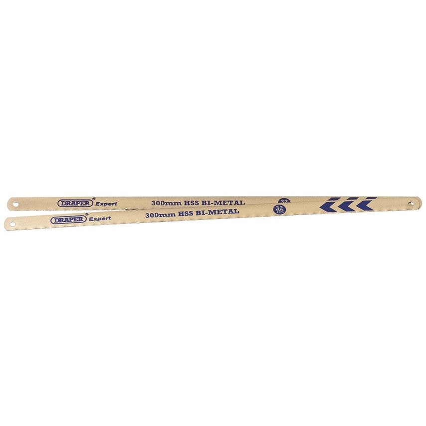 Bi-Metal Hacksaw Blades 300mm 32TPI (Pack of 2)