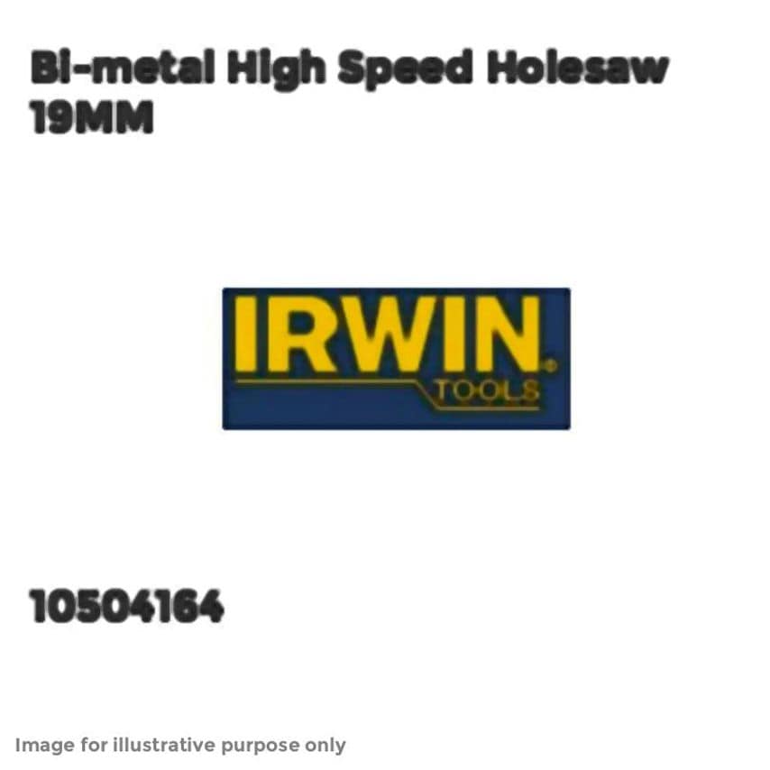Bi-Metal High Speed Holesaw 38mm