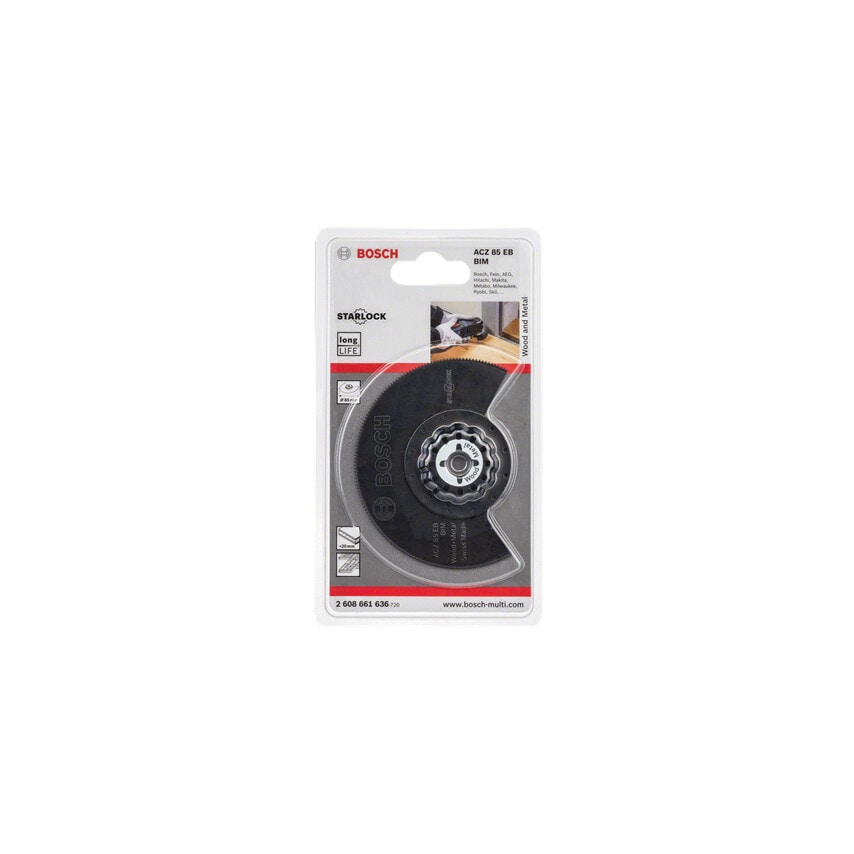 Bi-Metal Segment Saw Blade Acz 85 EB Wood and Metal - 2 608 661 636