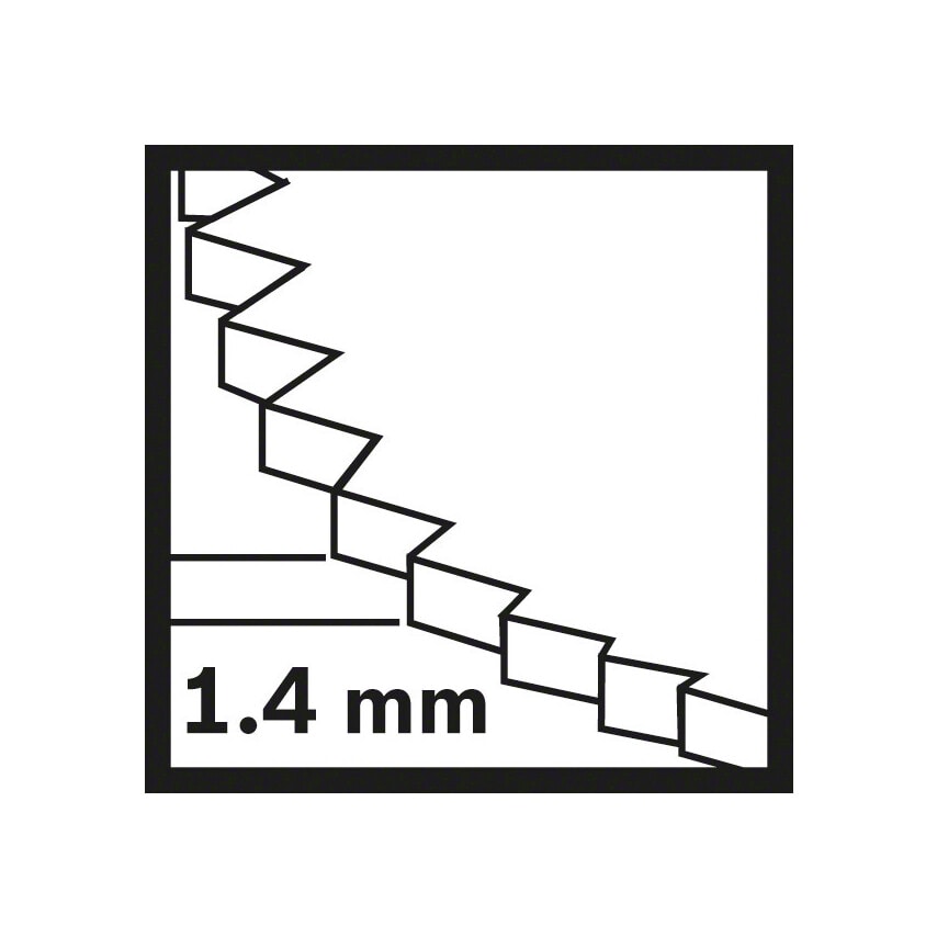 Bi-Metal Segment Saw Blade Acz 85 EB Wood and Metal - 2 608 661 636