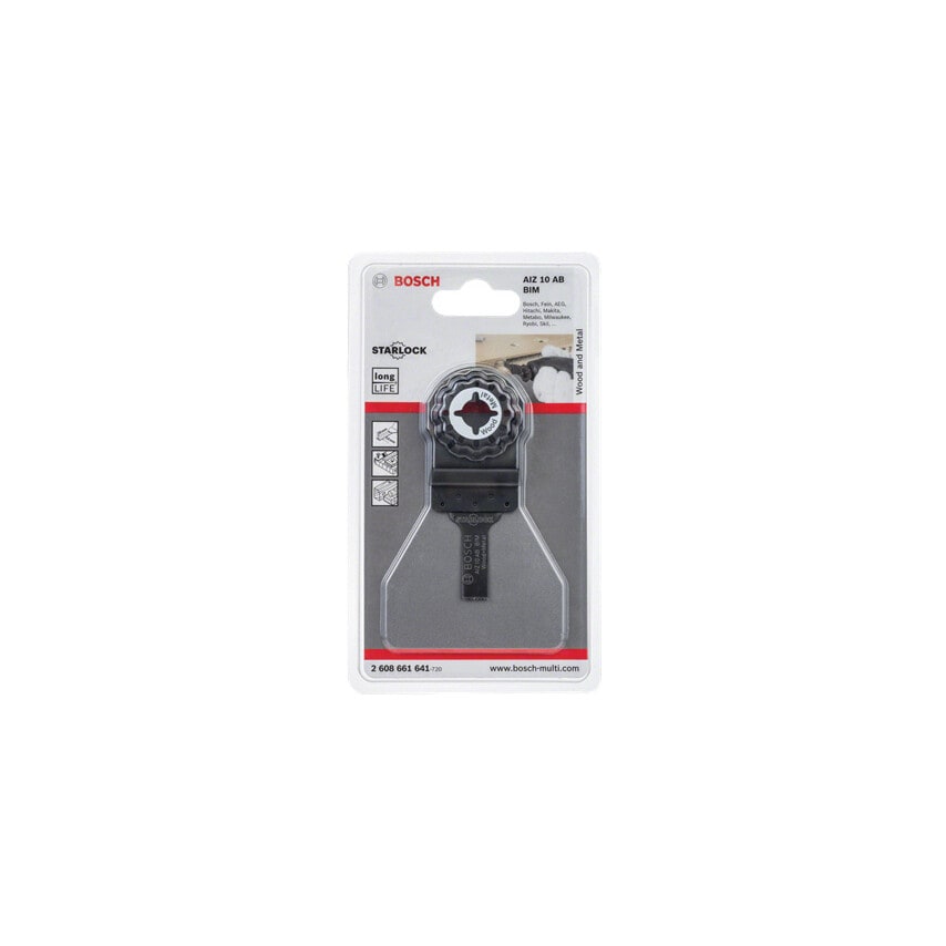 Bim Plunge Cut Saw Blade Aiz 10 AB Wood and Metal (2 608 661 641)