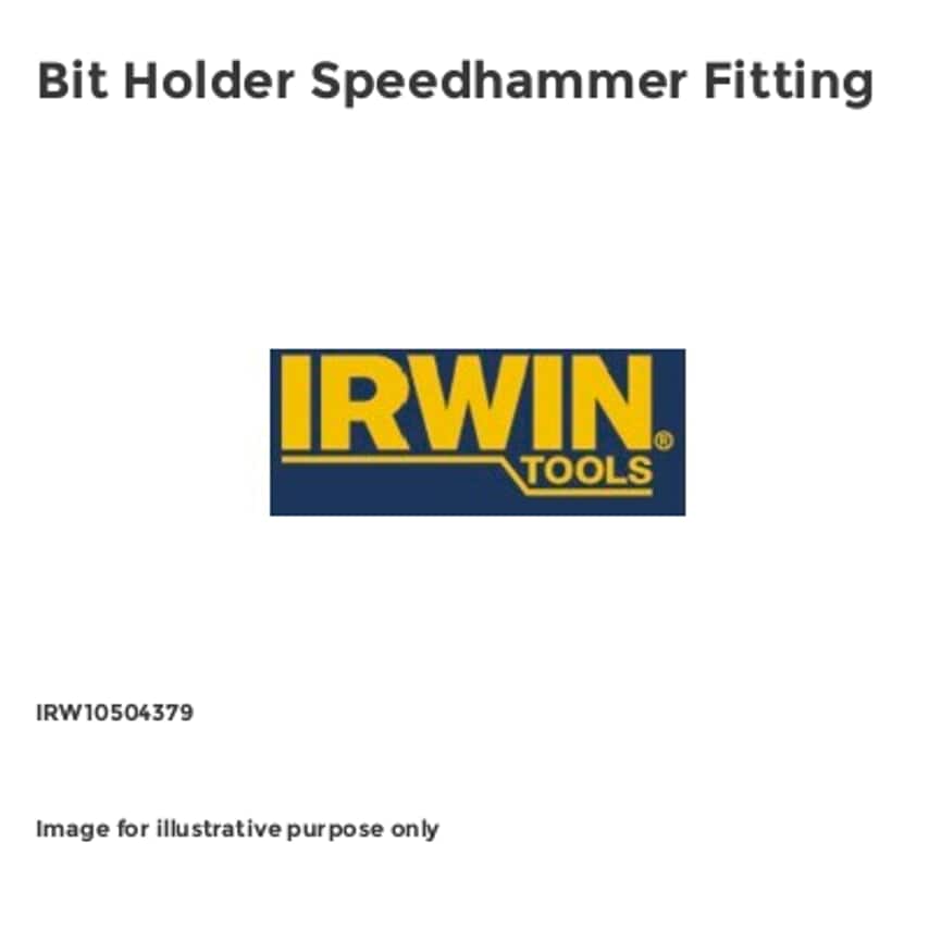 Bit Holder Speedhammer Fitting IRW10504379