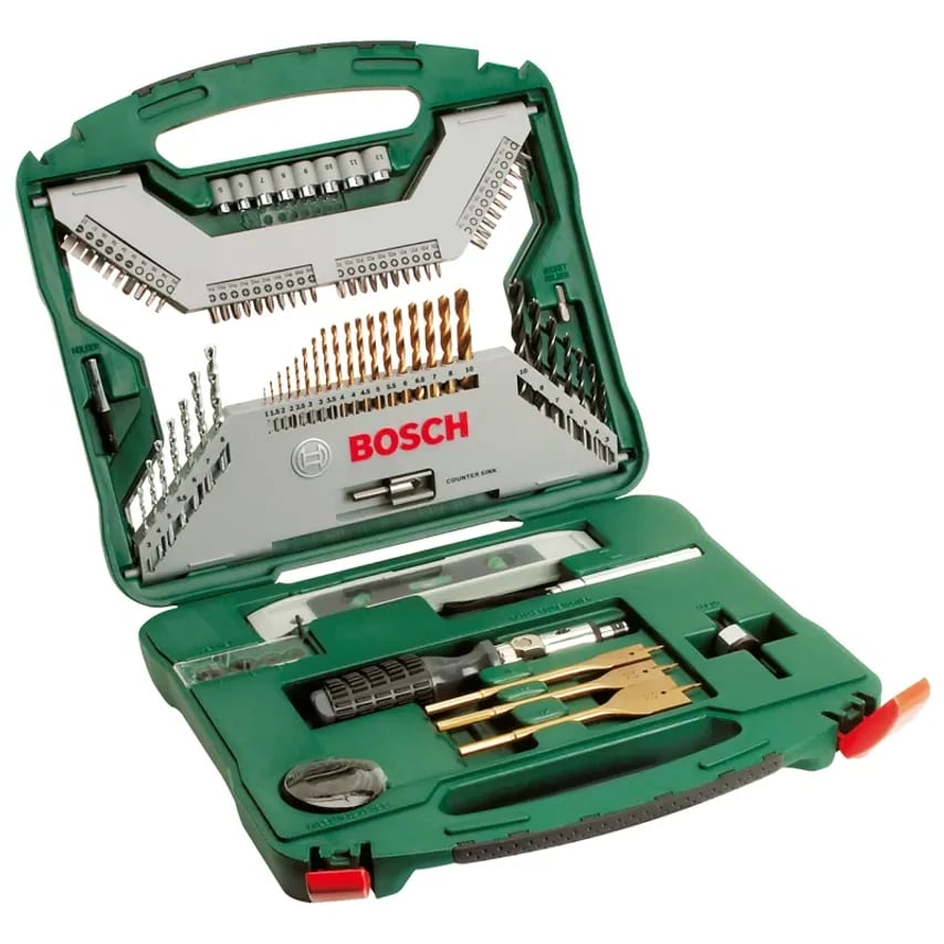 Bit Set Drill and screwdriver 100 Piece