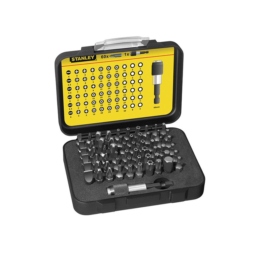Bit Set & Holder, 61 Piece STA113902