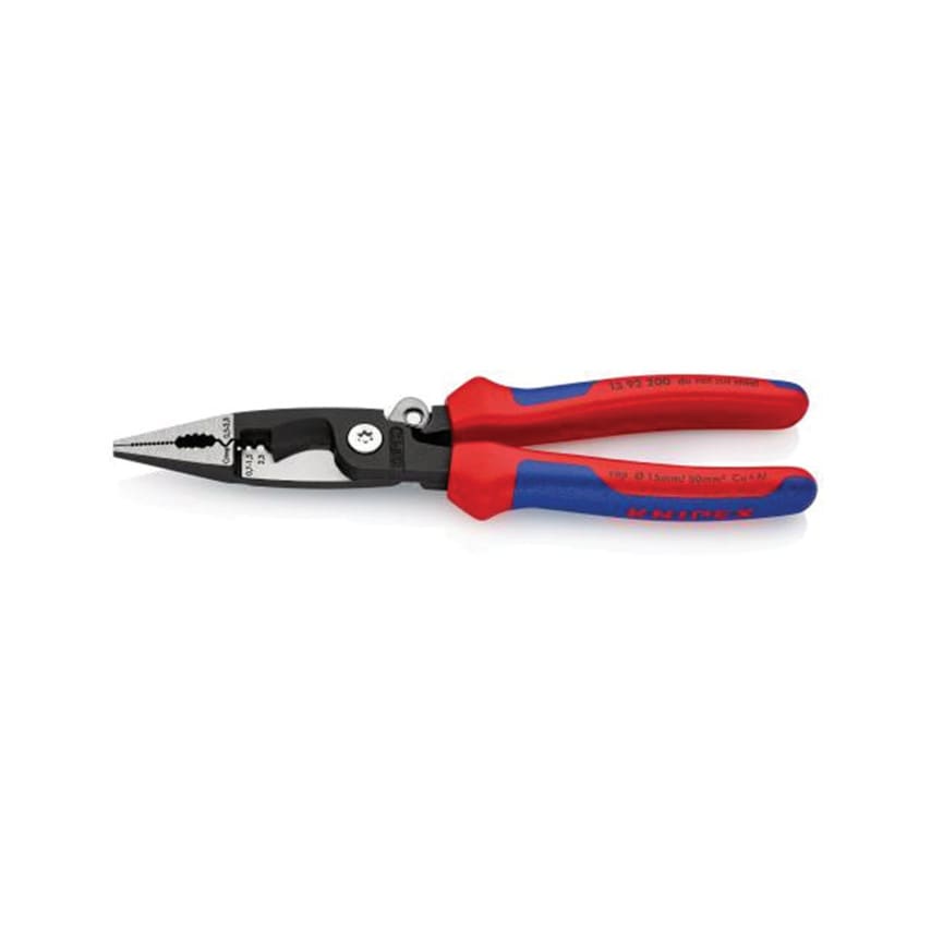 Black Atramentised Electrical Installation Plier 200mm