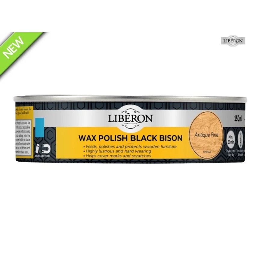 Black Bison Wax Paste Antique Pine 150ml