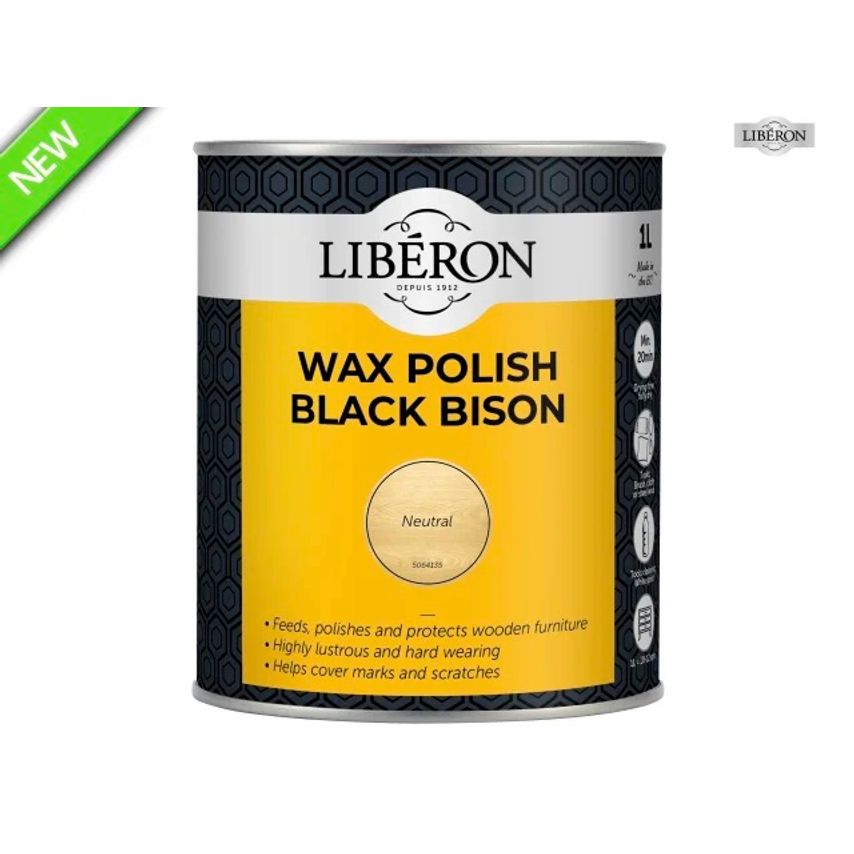 Black Bison Wax Paste Neutral 1kg