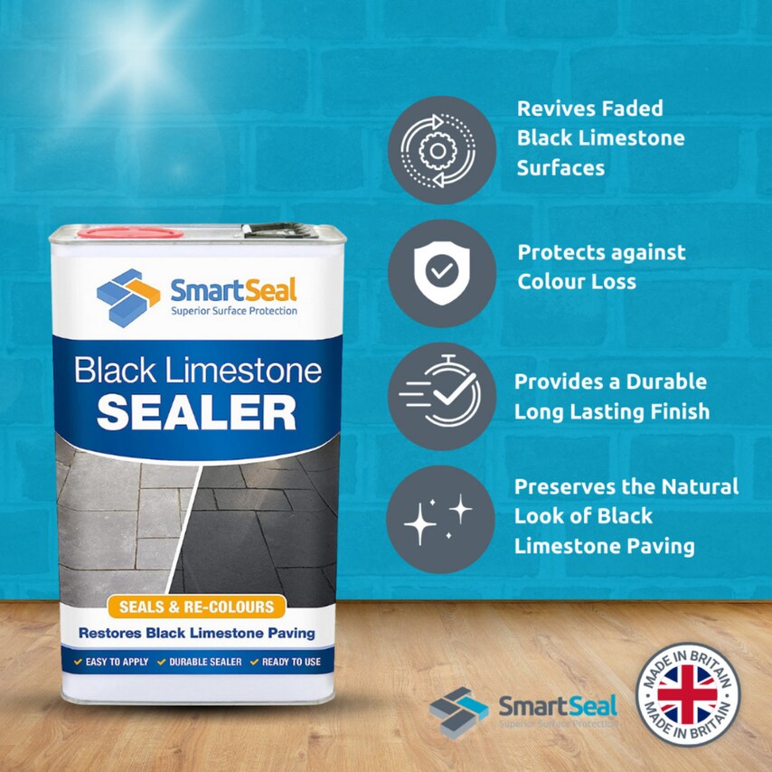 Black Limestone Sealer 5 Liter Pack of 2