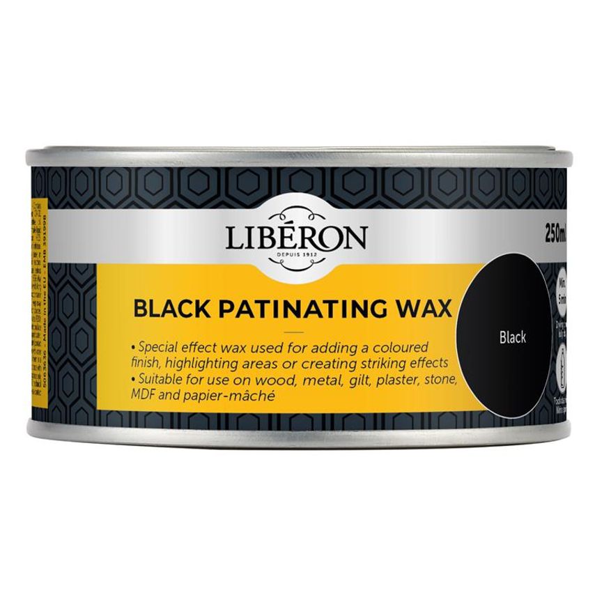 Black Patinating Wax 250ml
