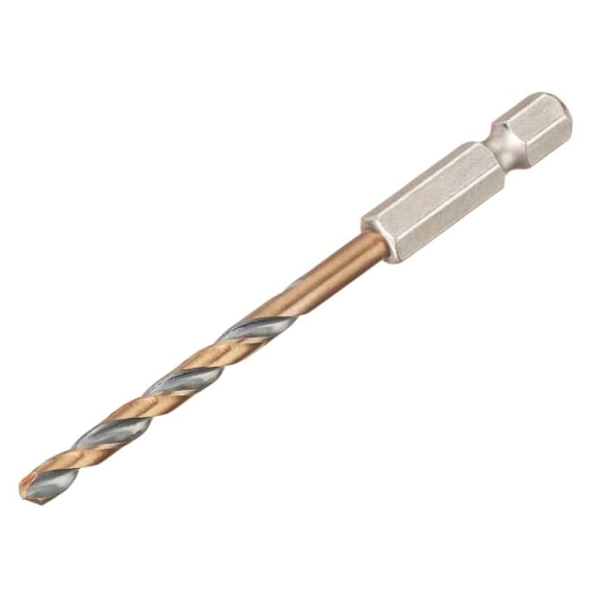 Black and Gold Hex HSS-G Drill Bit 4.0mm