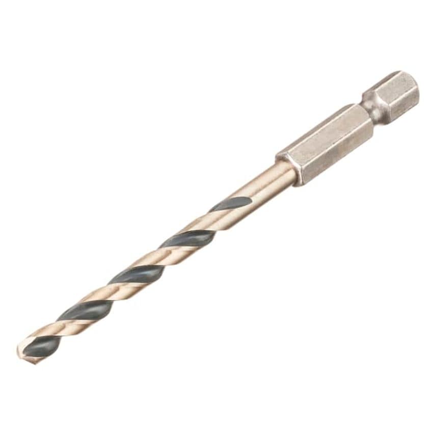 Black and Gold Hex HSS-G Drill Bit 4.5mm