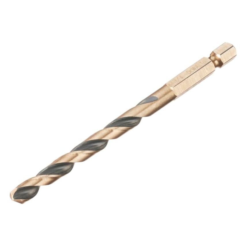 Black and Gold Hex HSS-G Drill Bit 6.5mm