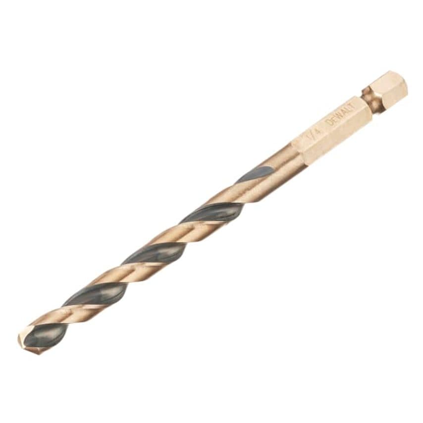 Black and Gold Hex HSS-G Drill Bit 7.0mm