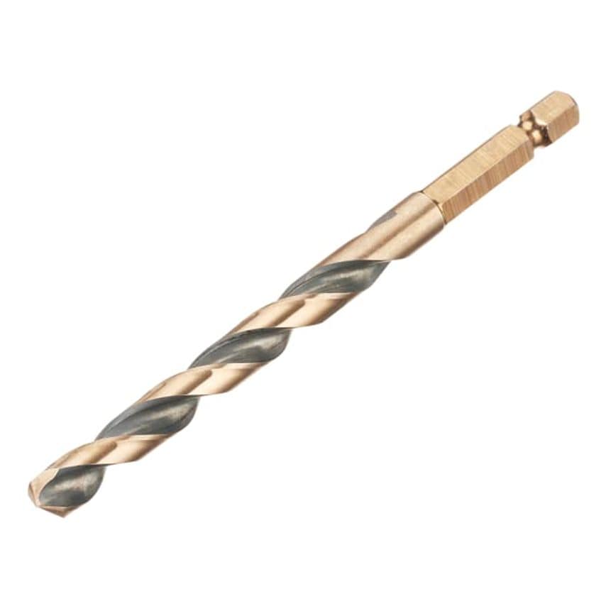 Black and Gold Hex HSS-G Drill Bit 7.5mm