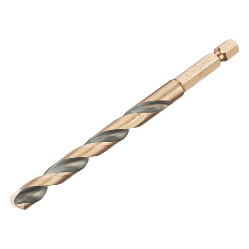 Black and Gold Hex HSS-G Drill Bit 8.0mm