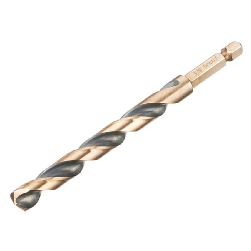 Black and Gold Hex HSS-G Drill Bit 9.5mm