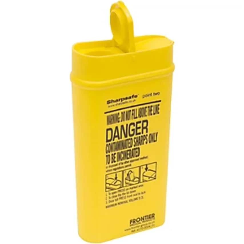 Blade And Knife Box, For Safe Disposal, Capacity 0.2 L