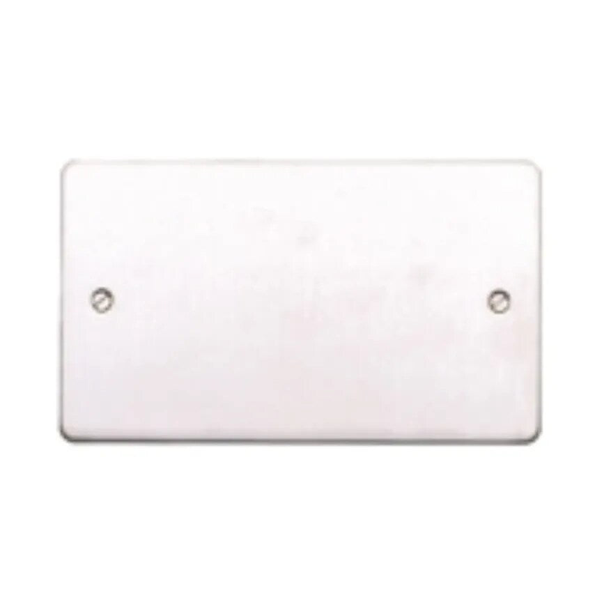 Blanking Plate 2 Gang 86 x 146mm Satin Gold - K14329SAG