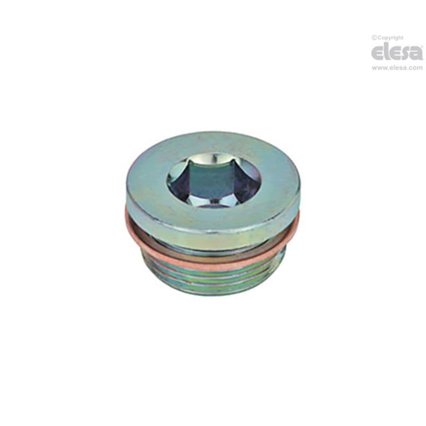Blanking plug-DIN 908-ST-M8X1-AC
