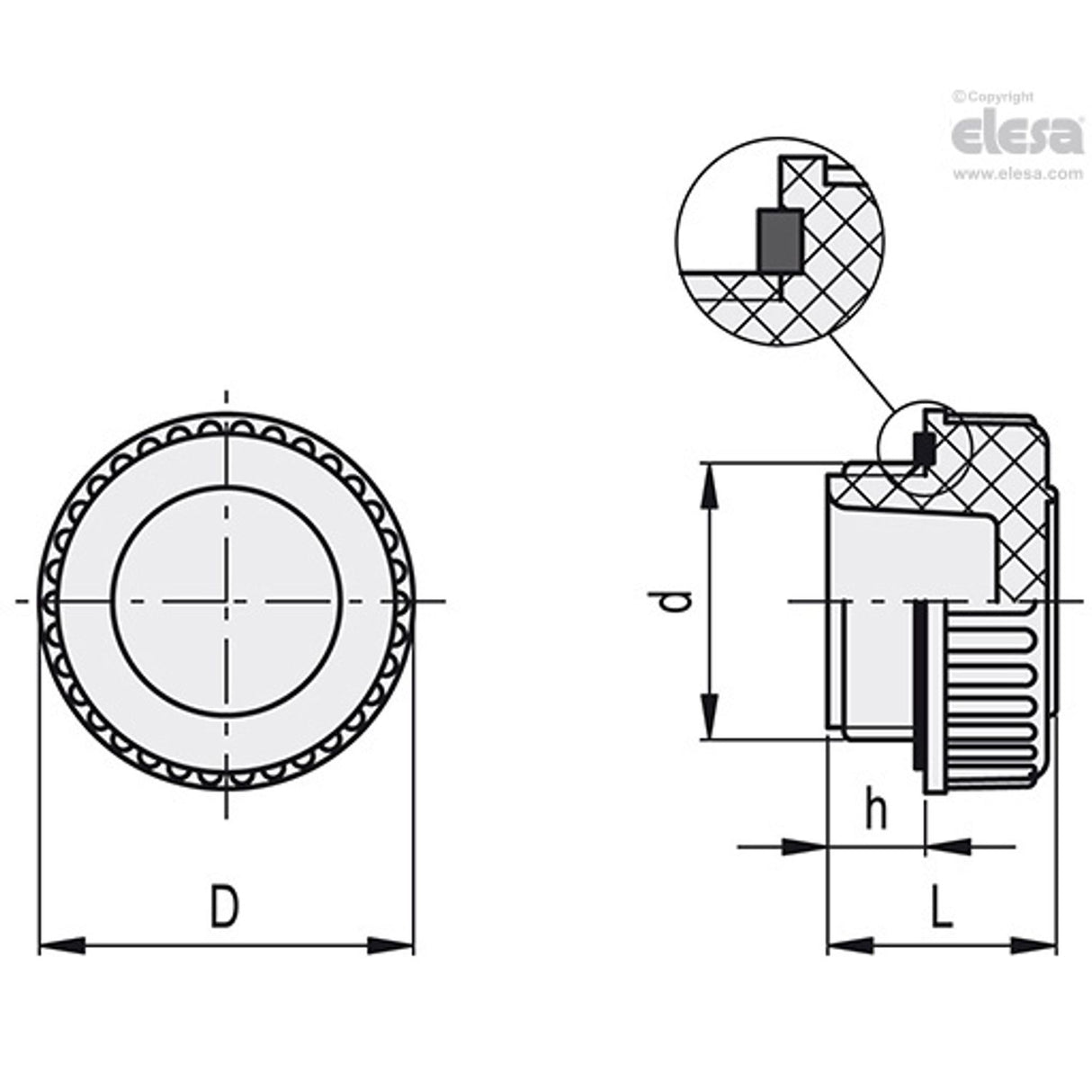 Blanking plug-T.240-1/4