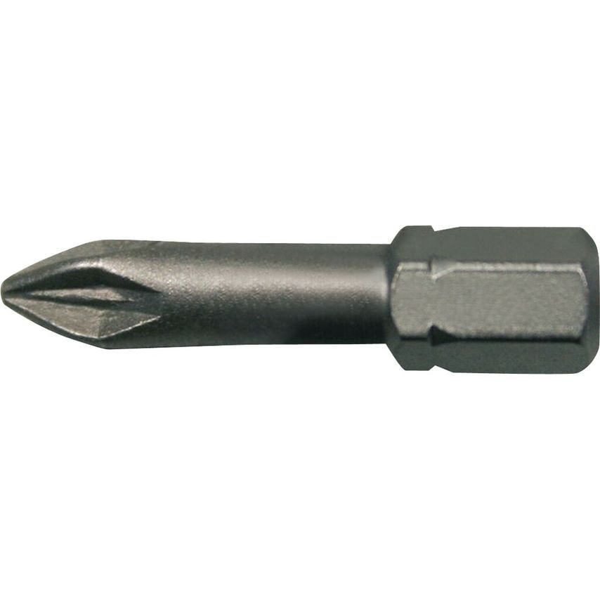 Blister of 10 Pozidriv Bits PZ-2 25mm Masterbit Torsion