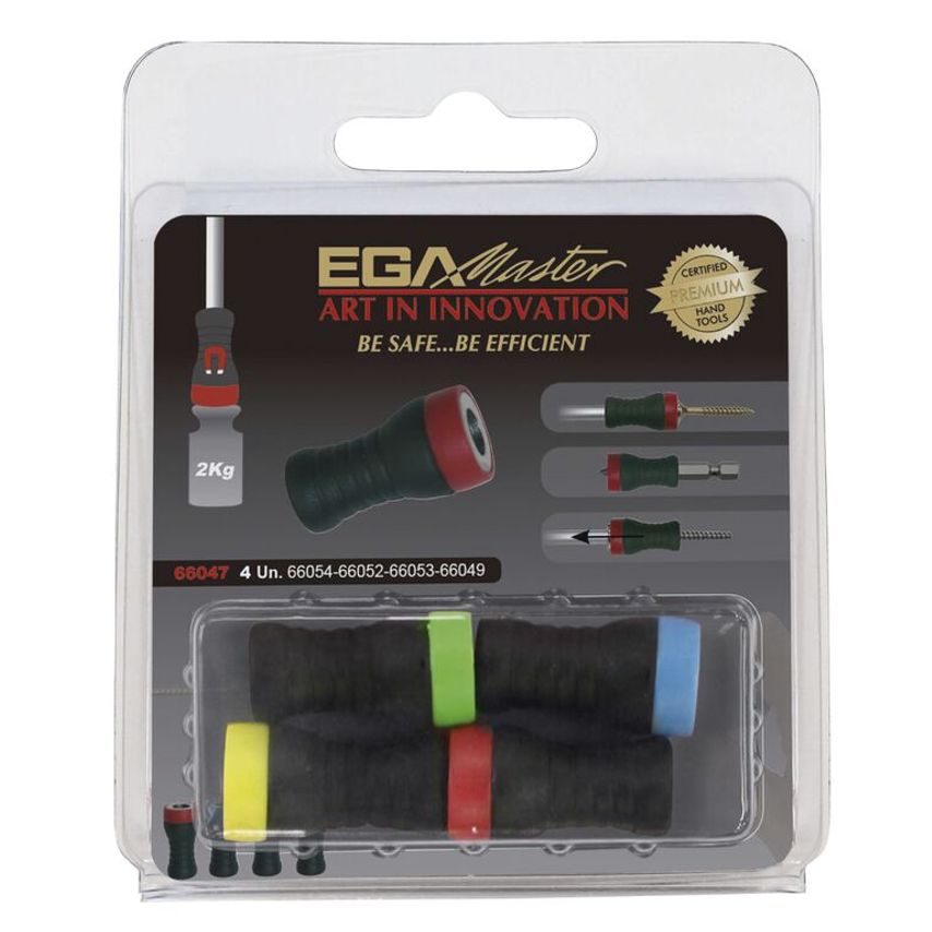 Blister with 4 Magnetic Screwholder 66047