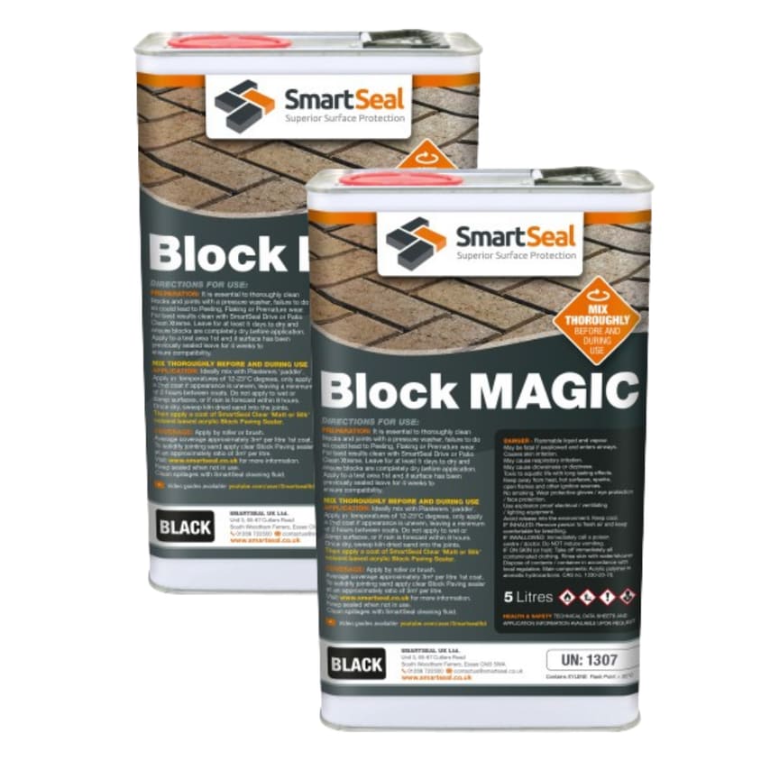 Block Magic Black 5 Liter Pack of 2