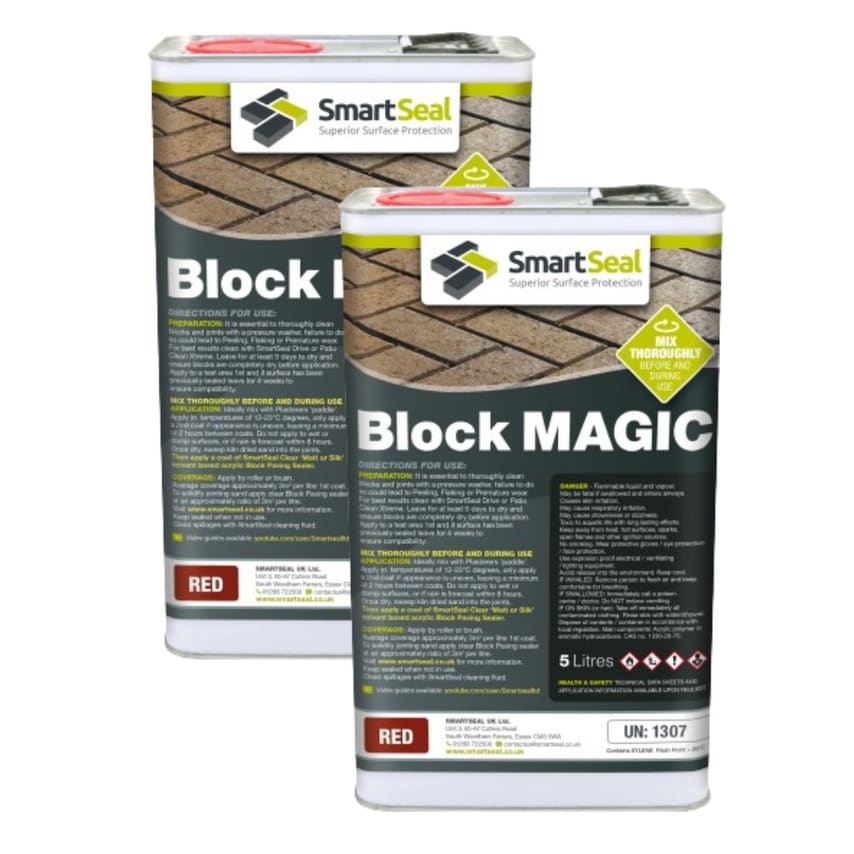 Block Magic Red 5 Liter Pack of 2