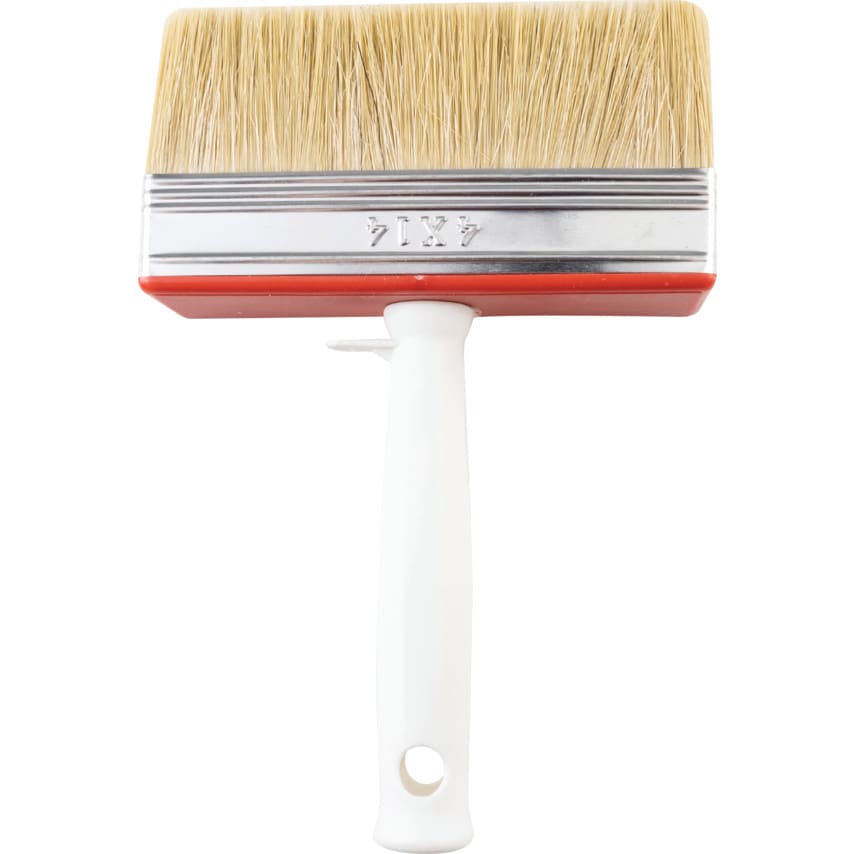 Block Paste Brush, Nylon Bristle, 3/4in