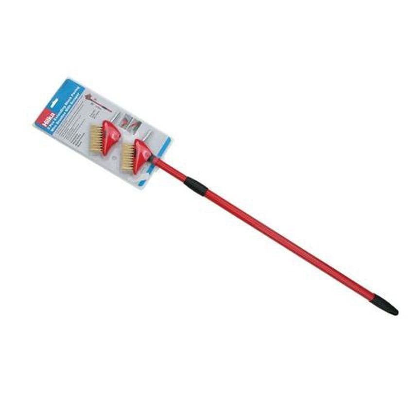 Block Paving Brush & Scraper 2 Piece Set