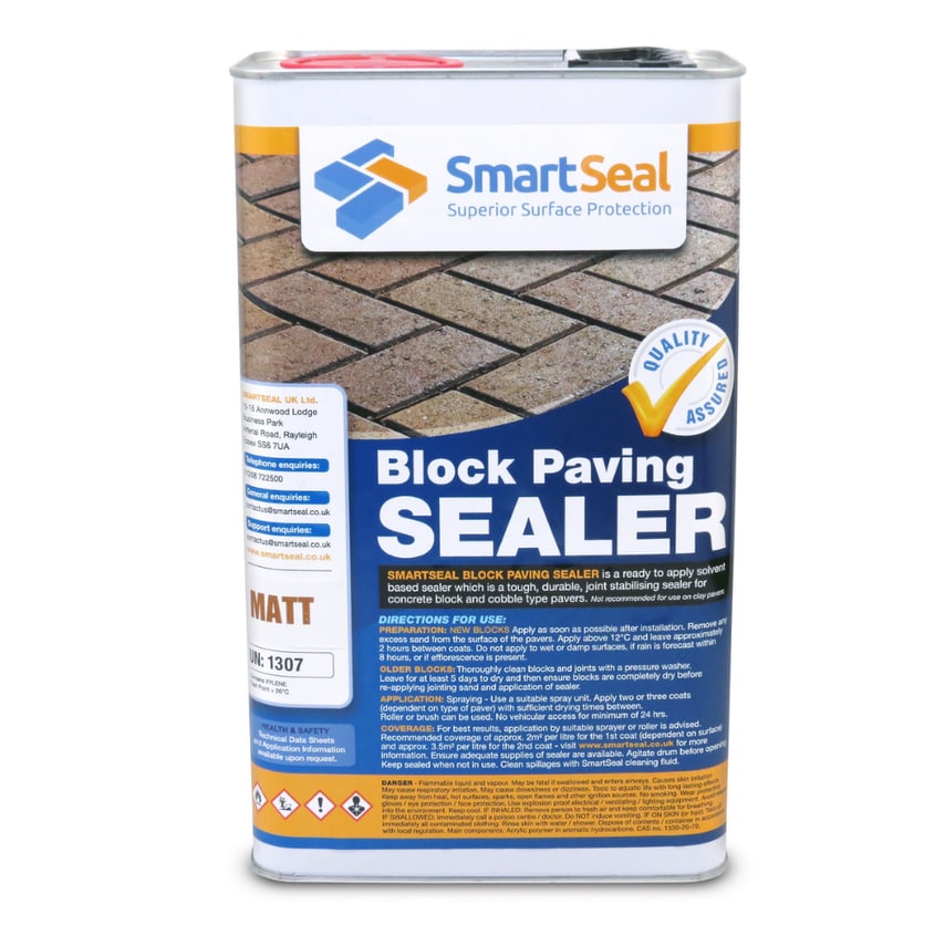 Block Paving Sealer Matte 5 Liter