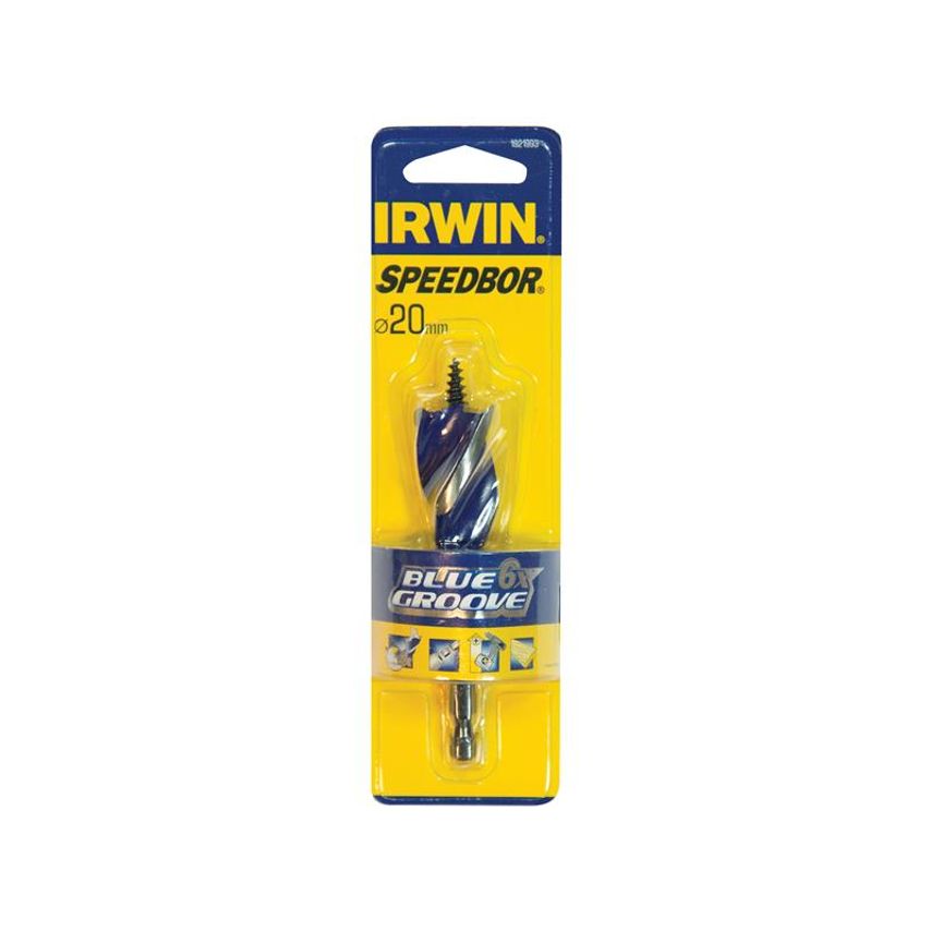 Blue Groove 6X Stubby Wood Bit 20 x 100mm IRW1921993