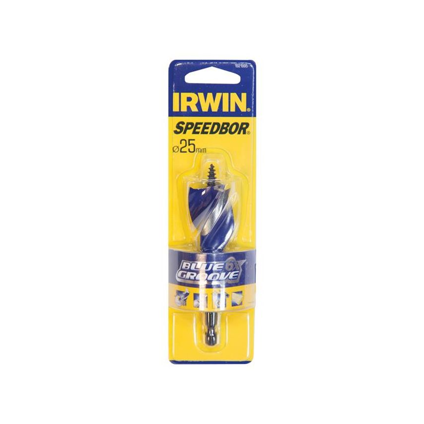 Blue Groove 6X Stubby Wood Bit 25 x 100mm IRW1921995