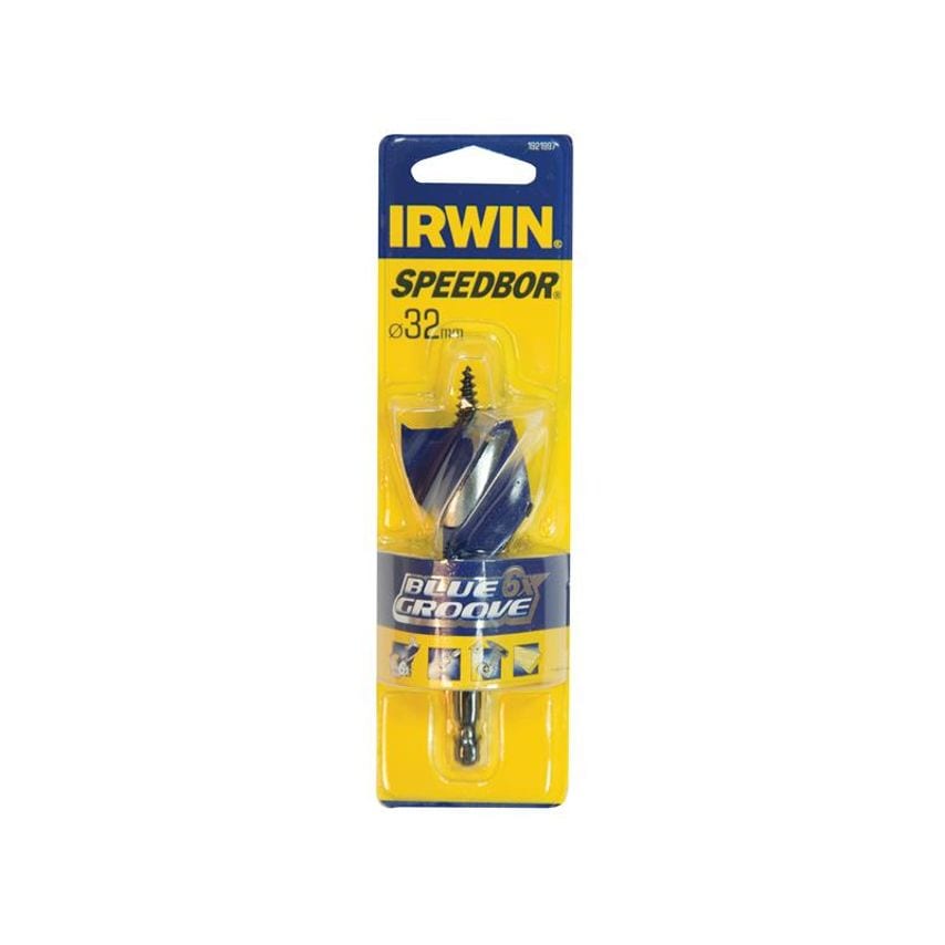 Blue Groove 6X Stubby Wood Bit 32 x 100mm IRW1921997