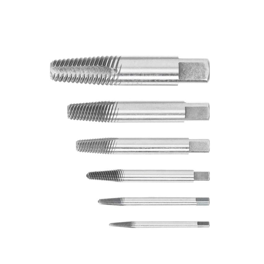 Bolt extractor set 6 pieces
