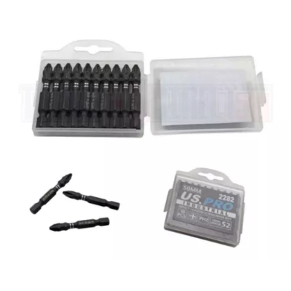 Box 10 - Pack 10 PH2 50MM Impact Torsion Screwdrive