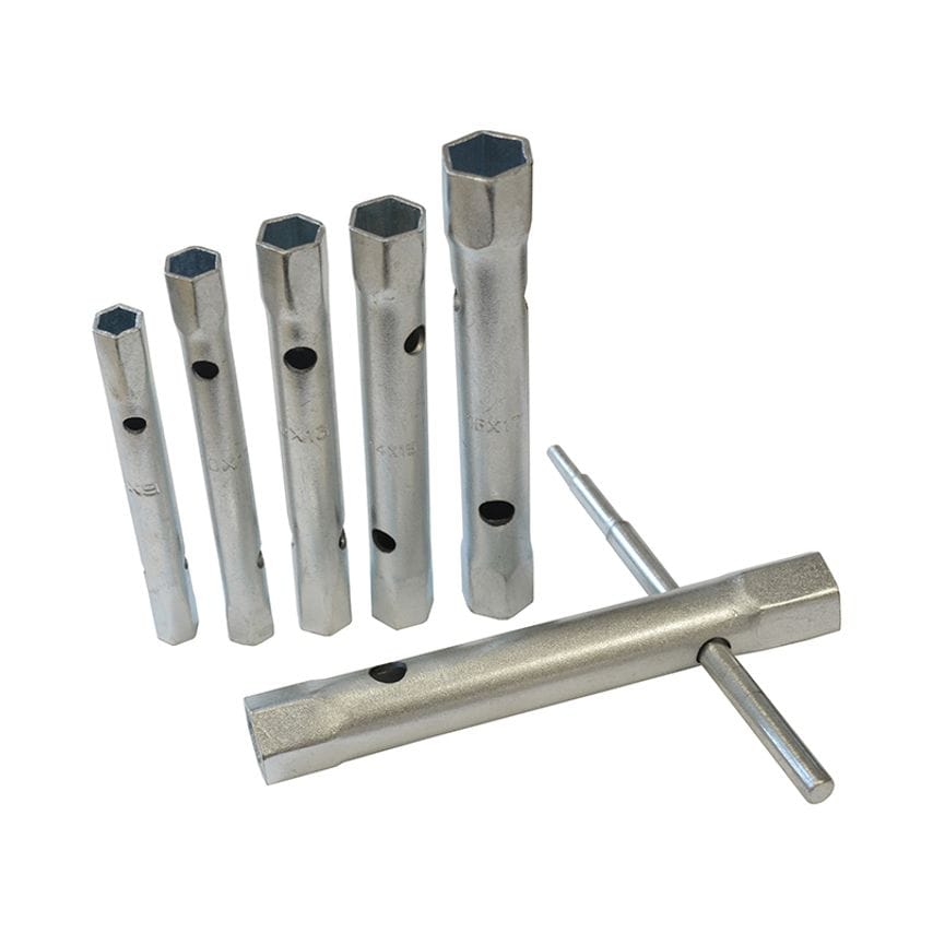 Box Spanner Set + Tommy Bar 6 Piece 8-19mm FAISPBOXSET6