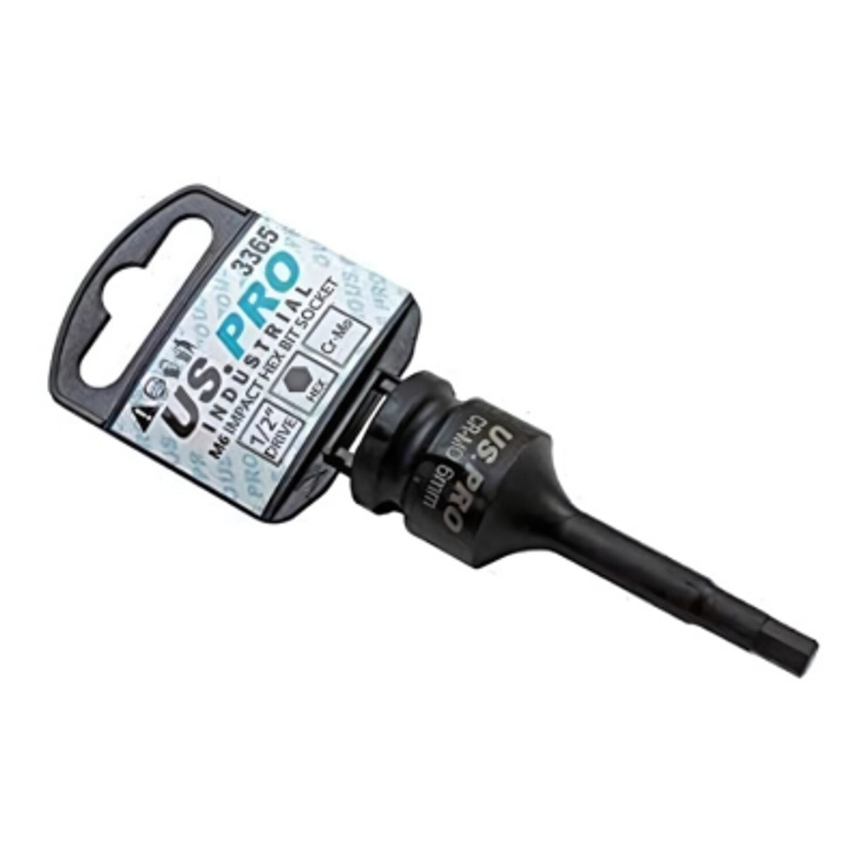 Box of 10 - 1/2in Dr Impact Hex Bit Socket M6 x 78M