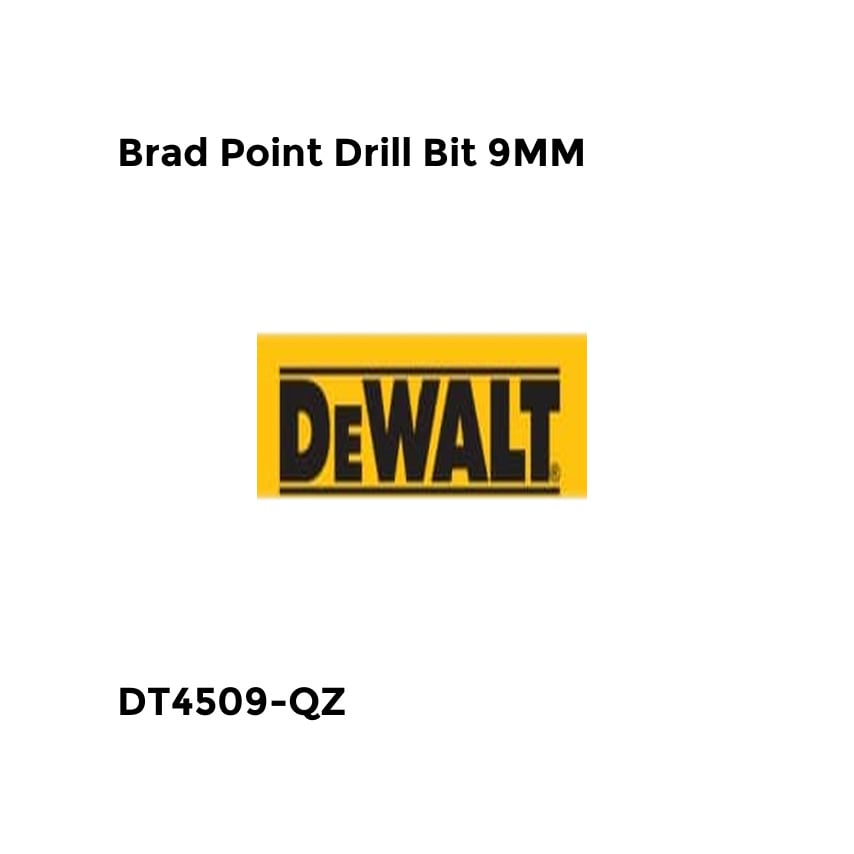 Brad Point Drill Bit 9mm - DT4509-QZ