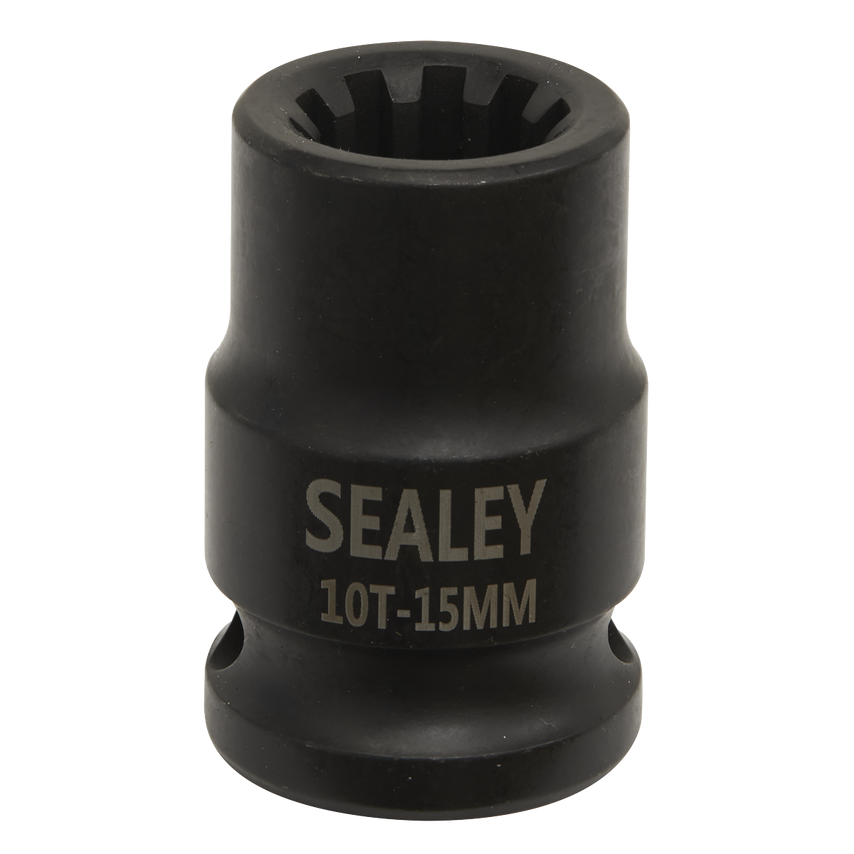 Brake Caliper Socket 1/2" Sq Drive 15mm 10-Point