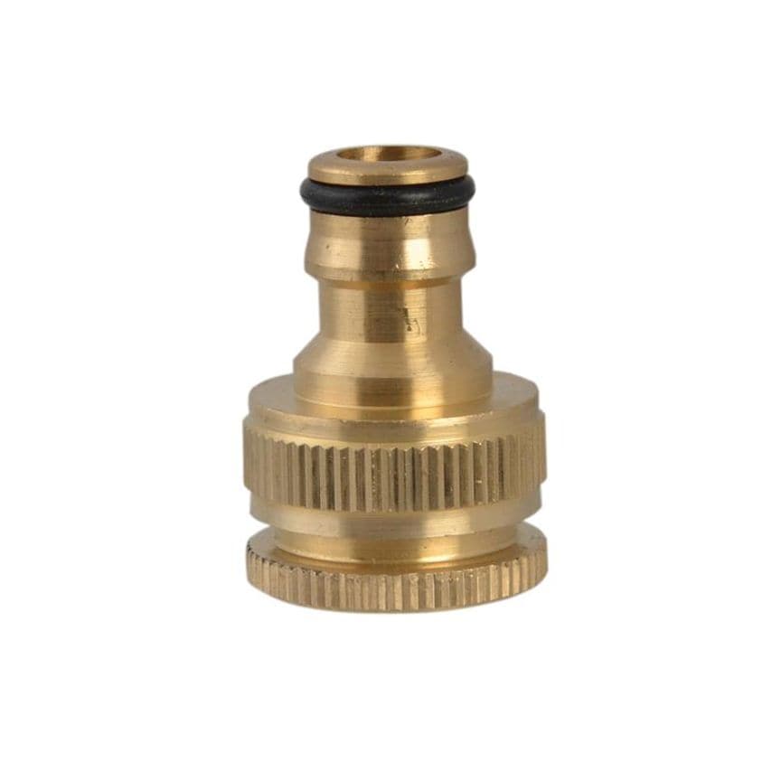 Brass Dual Tap Connector 12.5-19mm (1/2 - 3/4in) FAIHOSETC