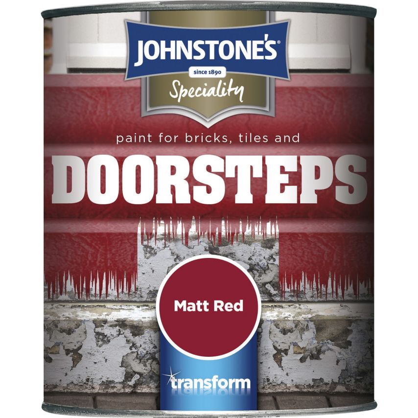 Brick, Tile & Step Paint 750ml Matt Red