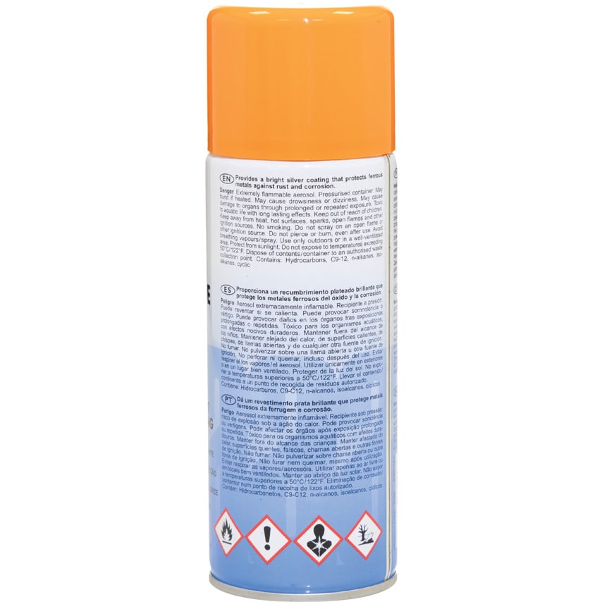 Bright, Cold Galvanise Repair Aerosol, 400ML
